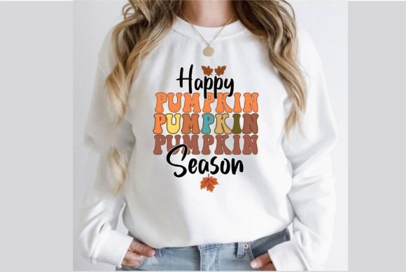 Review: Happy Pumpkin Season Retro Design for Fall Embroidery