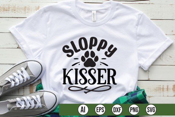 Sloppy Kisser: A Bold Embroidery Design