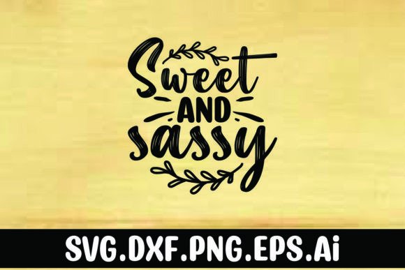 Sweet and Sassy Embroidery Design